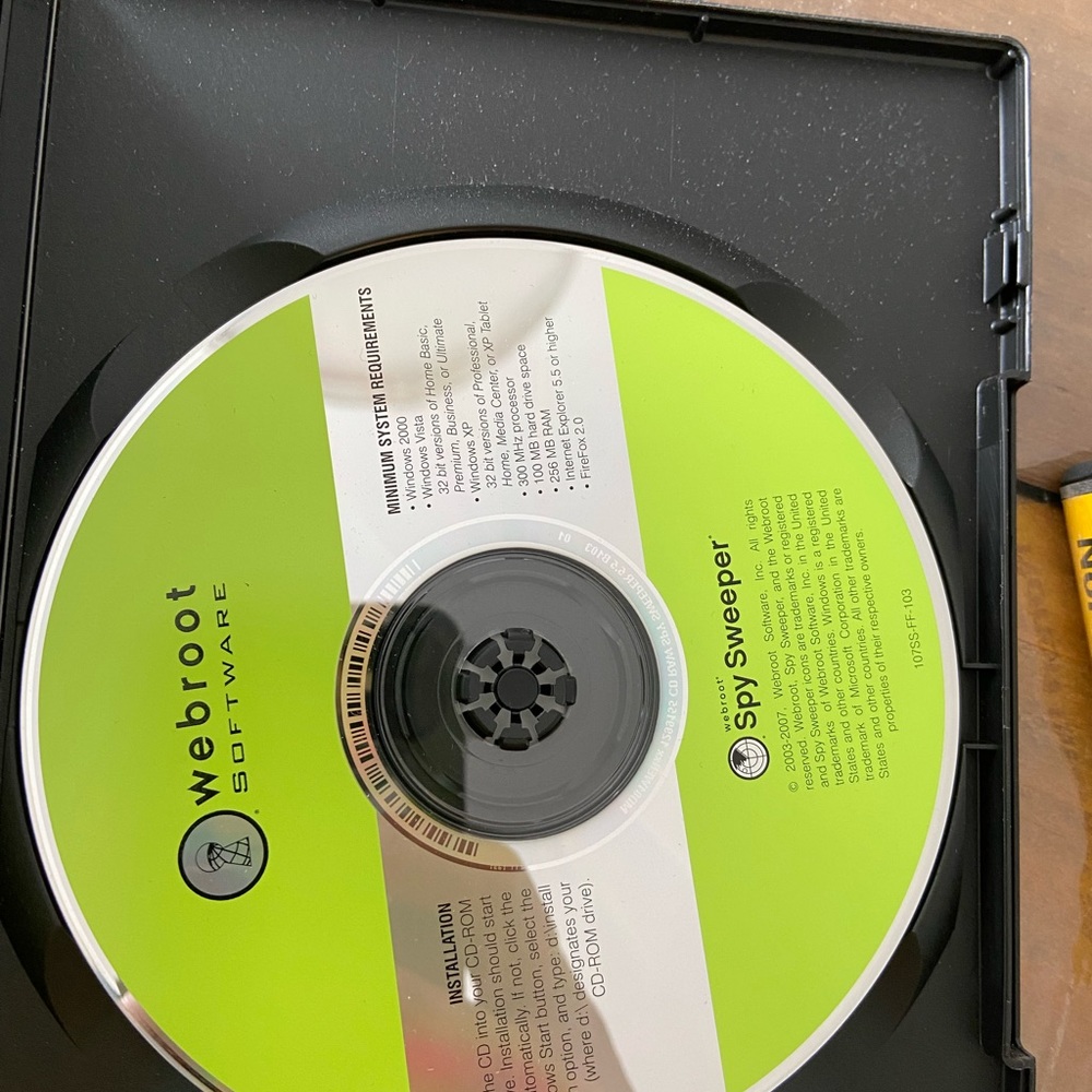 Webroot Spysweeper